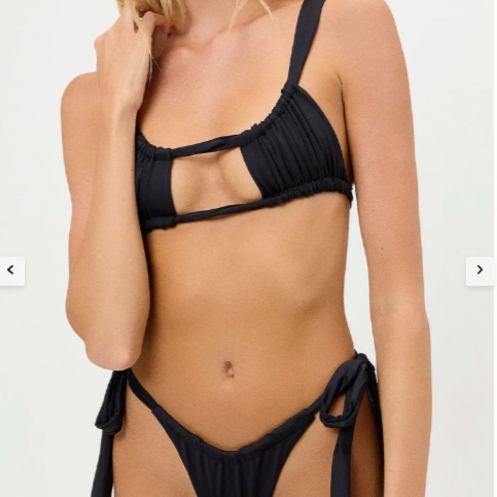 Willow Ruched Bikini Top
